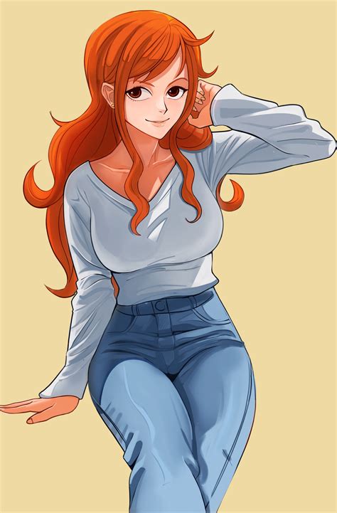 nami fanart one piece